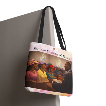 Sunday Crowns of Grace - Tote Bag