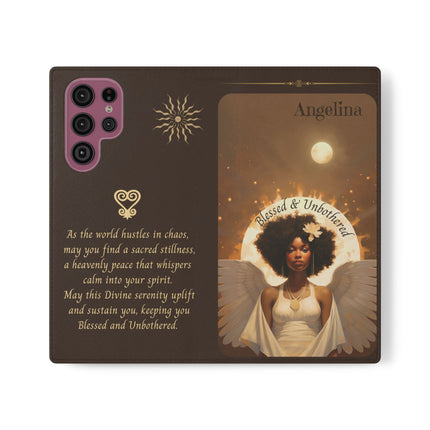 Blessed and Unbothered - Samsung Flip Case