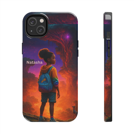 Limitless Wonder - Girl - iPhone Case - personalized