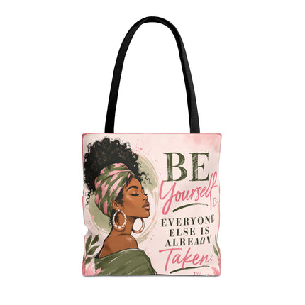 Be Yourself - Tote Bag - pink