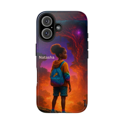Limitless Wonder - Girl - iPhone Case - personalized