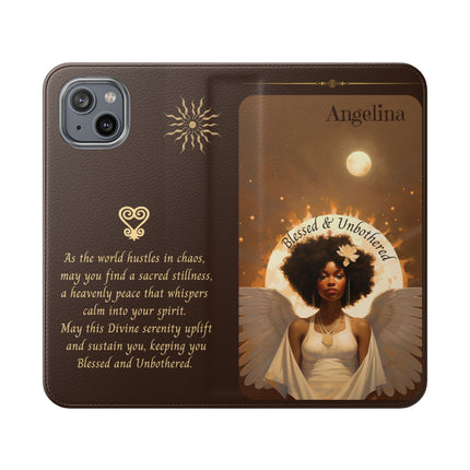 Blessed and Unbothered - iPhone Flip Case