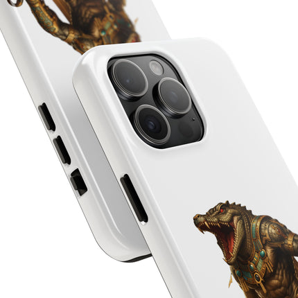 Sobek the Crocodile – Guardian of the Nile - iPhone Case