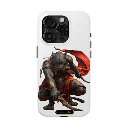 Kofi the Panther – Blade of the Night - iPhone Case