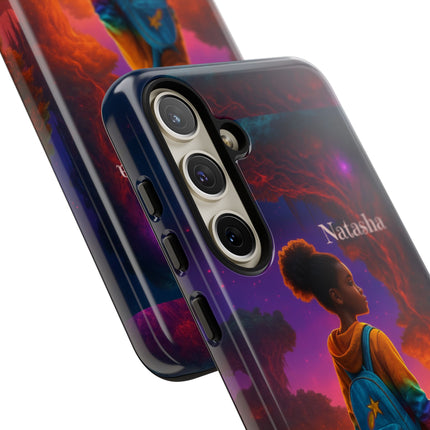 Limitless Wonder - Girl - Samsung Galaxy phone case - personalized