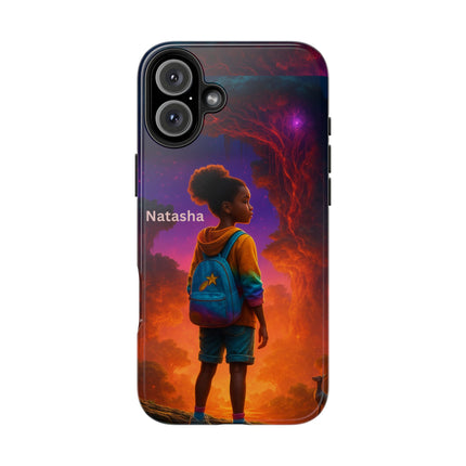 Limitless Wonder - Girl - iPhone Case - personalized