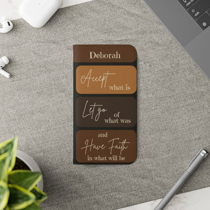 Accept What Is - iPhone Flip Case