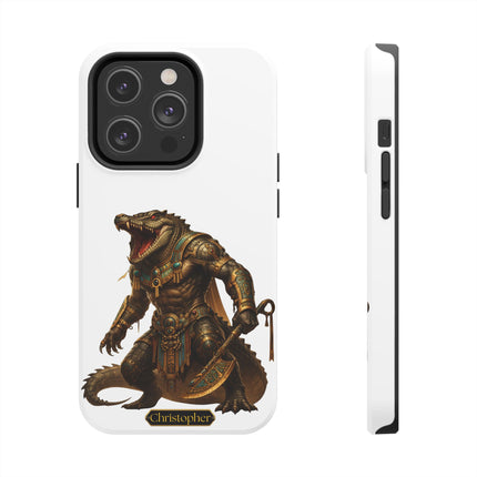 Sobek the Crocodile – Guardian of the Nile - iPhone Case