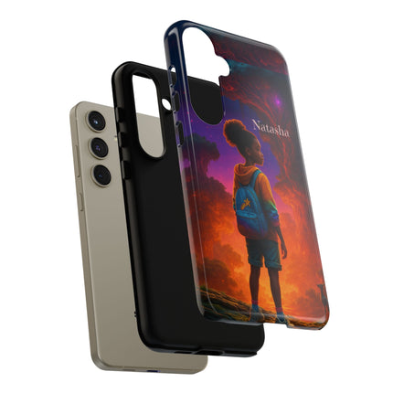 Limitless Wonder - Girl - Samsung Galaxy phone case - personalized