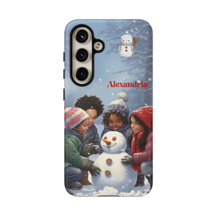 Winter Wonderland - Samsung Galaxy phone case - personalized