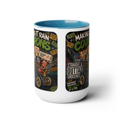 Making It Rain Coupons™ – 15oz Accent Mug