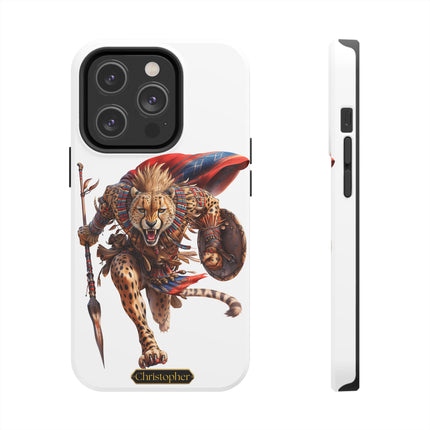 Jabari the Cheetah – Lightning of the Plains - iPhone Case