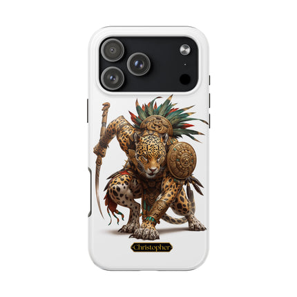 Tezcatl the Jaguar – Shadow of the Sun - iPhone Case