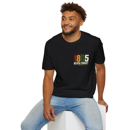 1865 Never Forget – Juneteenth Unisex Tee