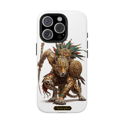 Tezcatl the Jaguar – Shadow of the Sun - iPhone Case