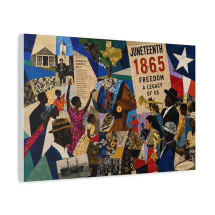 Juneteenth: Legacy of Freedom Canvas Print