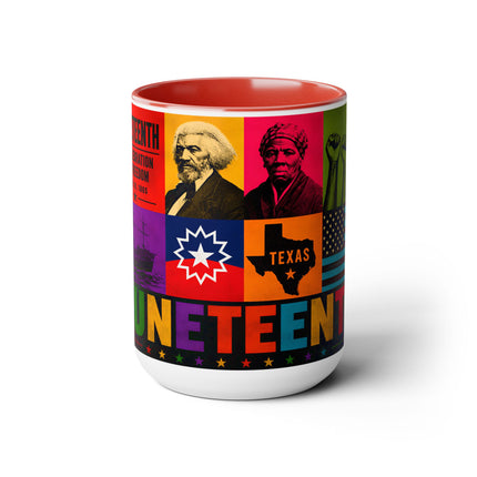 Juneteenth Pop Heritage – 15oz Mug