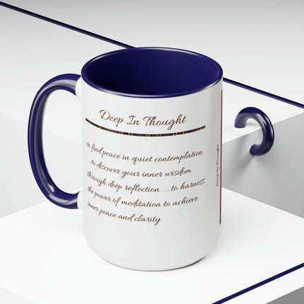 Deep In Thought - personalized mug