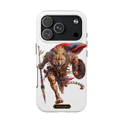 Jabari the Cheetah – Lightning of the Plains - iPhone Case