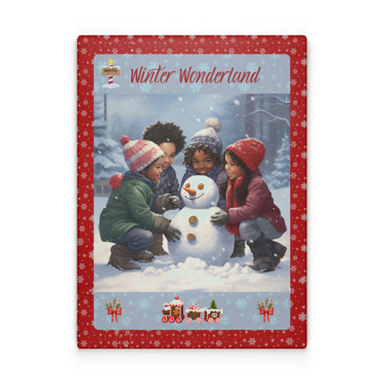 Winter Wonderland - cutting board