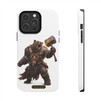 Boris the Bear – Hammer of the North - iPhone Case