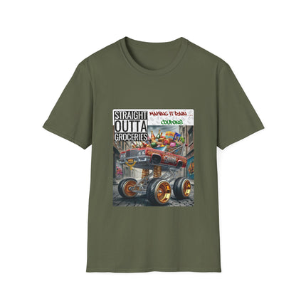 Straight Outta Groceries-2 - Making It Rain… Coupons - tshirt
