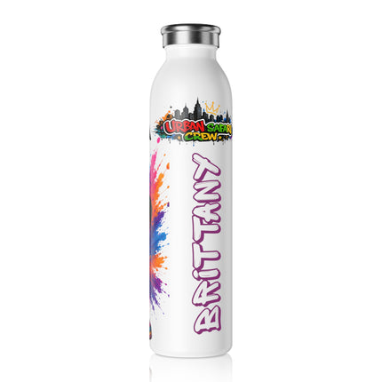 Nia Hopps - Urban Safari Crew - Slim Water Bottle