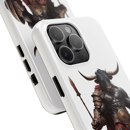 Leonas the Bull – Shield of Sparta - iPhone Case