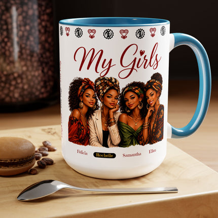 My Girls™ Personalized 15oz Mug