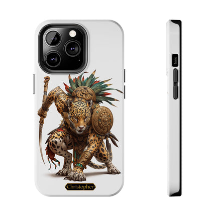 Tezcatl the Jaguar – Shadow of the Sun - iPhone Case