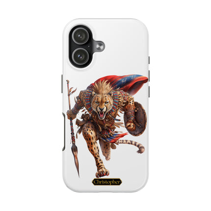 Jabari the Cheetah – Lightning of the Plains - iPhone Case