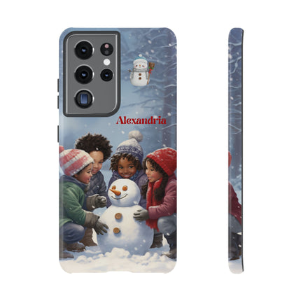Winter Wonderland - Samsung Galaxy phone case - personalized