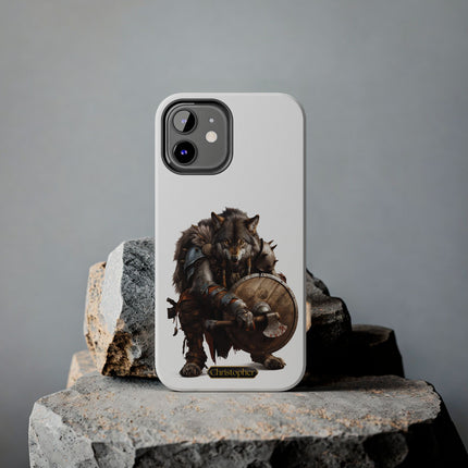Ragnar the Wolf – Viking Berserker iPhone Case