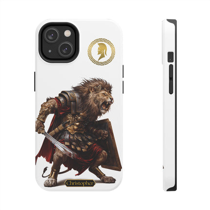 Maximus the Lion – Gladiator of the Arena - iPhone Case
