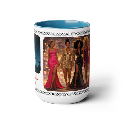Sistah Friends Night Out - 15oz mug