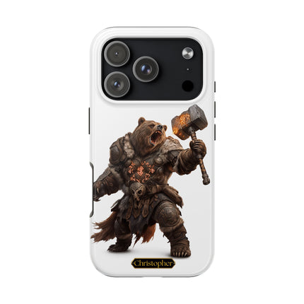 Boris the Bear – Hammer of the North - iPhone Case