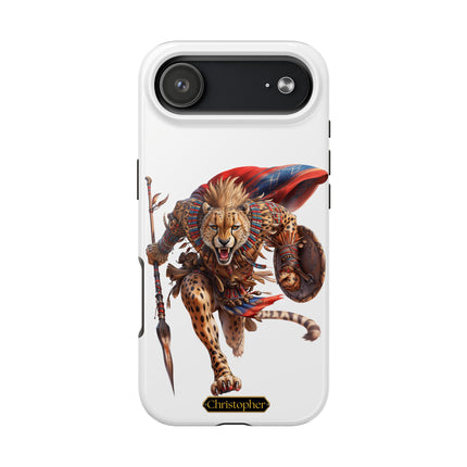Jabari the Cheetah – Lightning of the Plains - iPhone Case