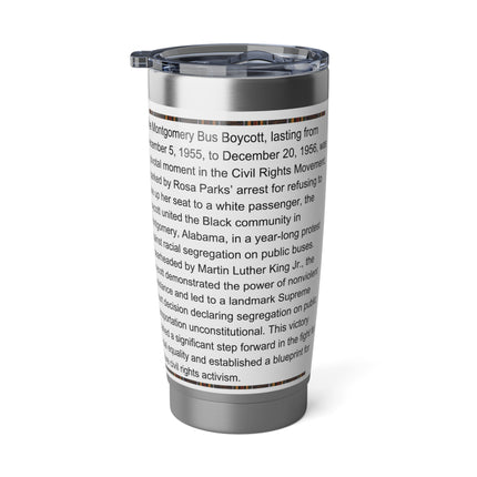 Montgomery Bus Boycott 70th Anniv  - 20oz tumbler