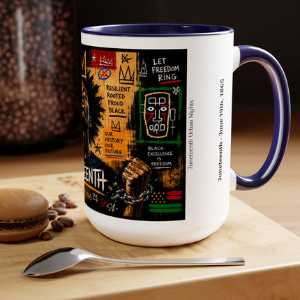 Juneteenth Urban Vibe – 15oz Mug