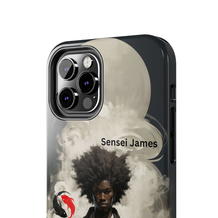 Black Samurai Warrior - iPhone Case - personalized