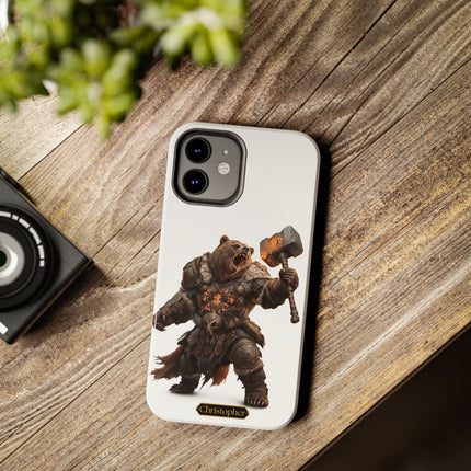 Boris the Bear – Hammer of the North - iPhone Case