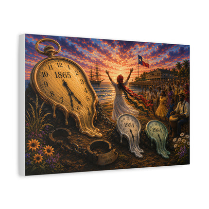 Juneteenth: The Long Arc of Freedom Canvas Print