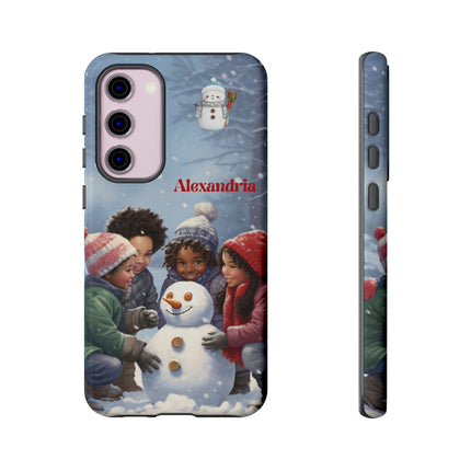 Winter Wonderland - Samsung Galaxy phone case - personalized
