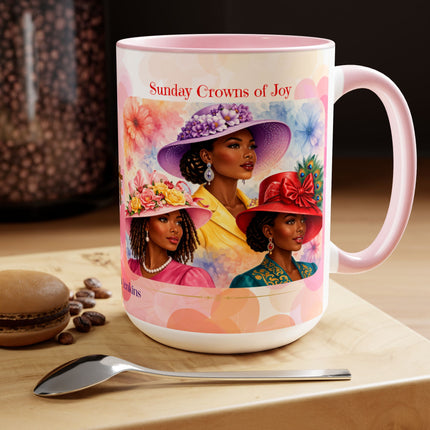 Sunday Crowns of Joy - 15oz mug