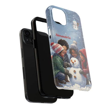 Winter Wonderland - iPhone Case - personalized