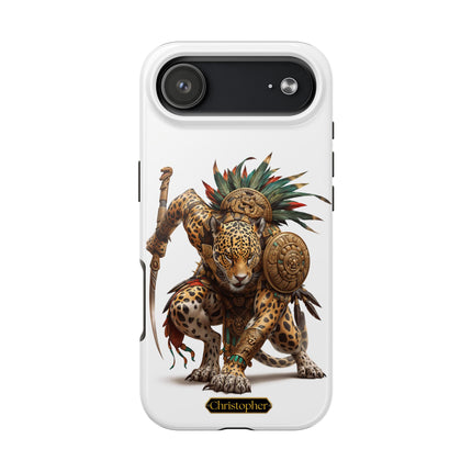 Tezcatl the Jaguar – Shadow of the Sun - iPhone Case