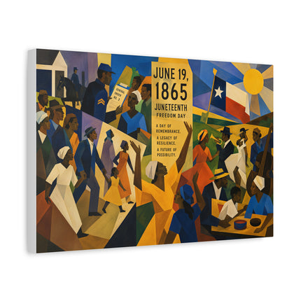 Juneteenth Proclamation Canvas Print