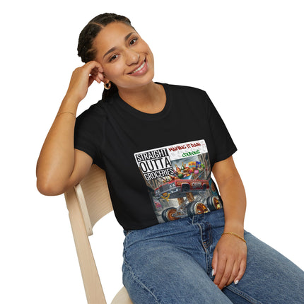 Straight Outta Groceries-2 - Making It Rain… Coupons - tshirt