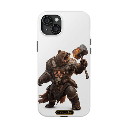 Boris the Bear – Hammer of the North - iPhone Case