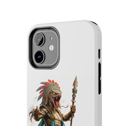 Xolotl the Cobra – Serpent of the Sun Temple - iPhone Case
